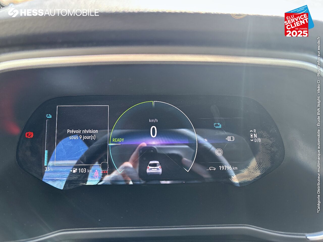 Véhicule d'occasion RENAULT ZOE LIFE CHARGE NORMALE R110 ACHAT INTEGRAL 4CV chez Renault Colmar