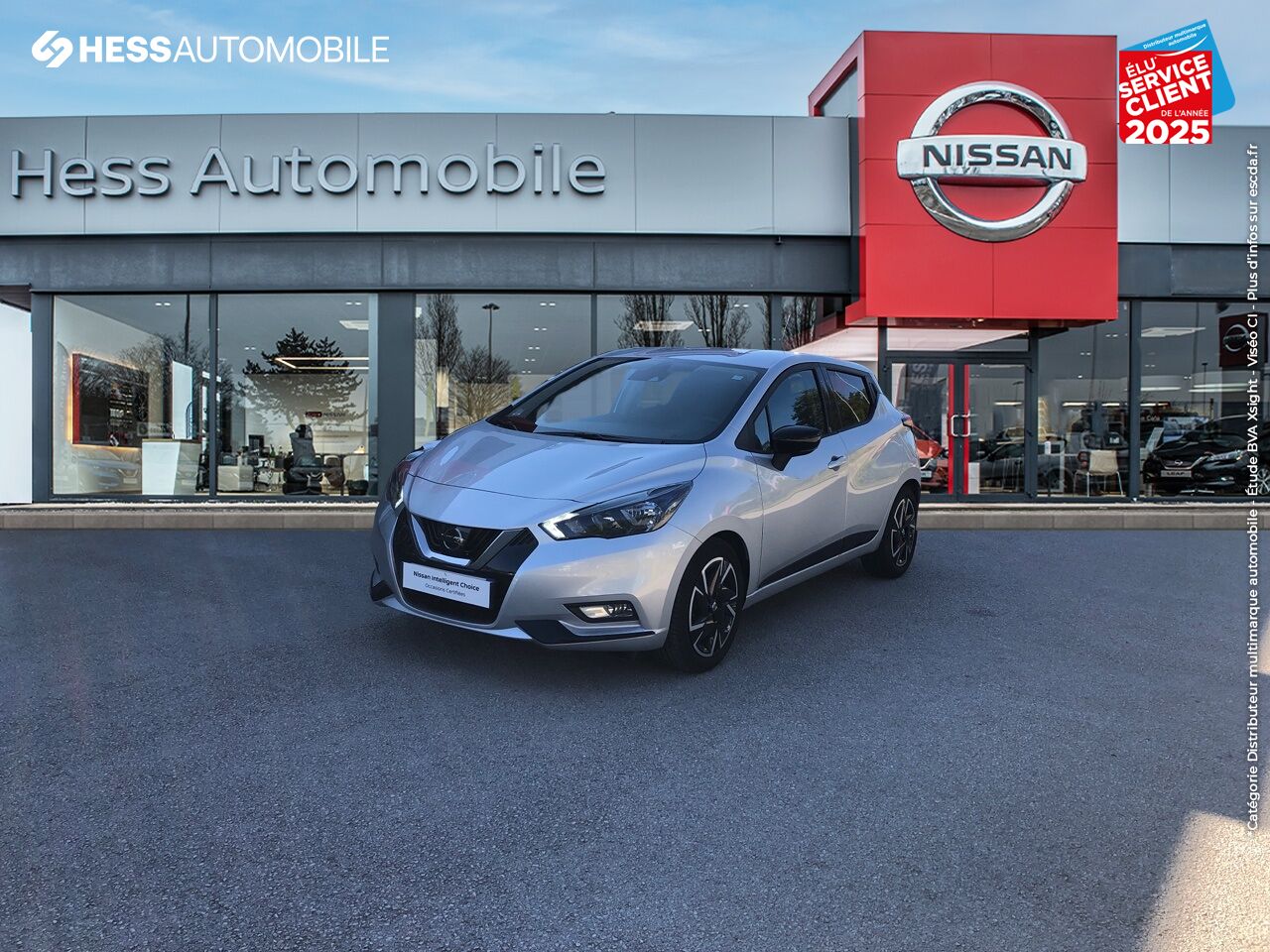 Véhicule d'occasion NISSAN MICRA 1.0 IG-T 92CH MADE IN FRANCE 2021 chez Nissan Dijon