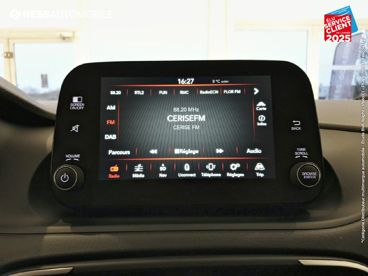 Véhicule d'occasion FIAT TIPO 1.0 FIREFLY TURBO 100CH S/S LIFE PLUS 5P chez Fiat Mulhouse