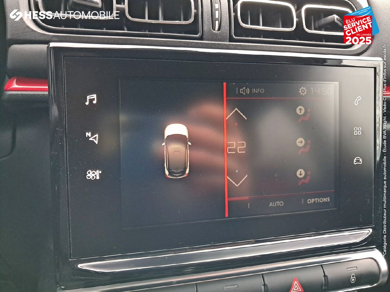 Véhicule d'occasion CITROEN C3 PURETECH 110CH SHINE S/S RADAR AR chez Toyota Thionville