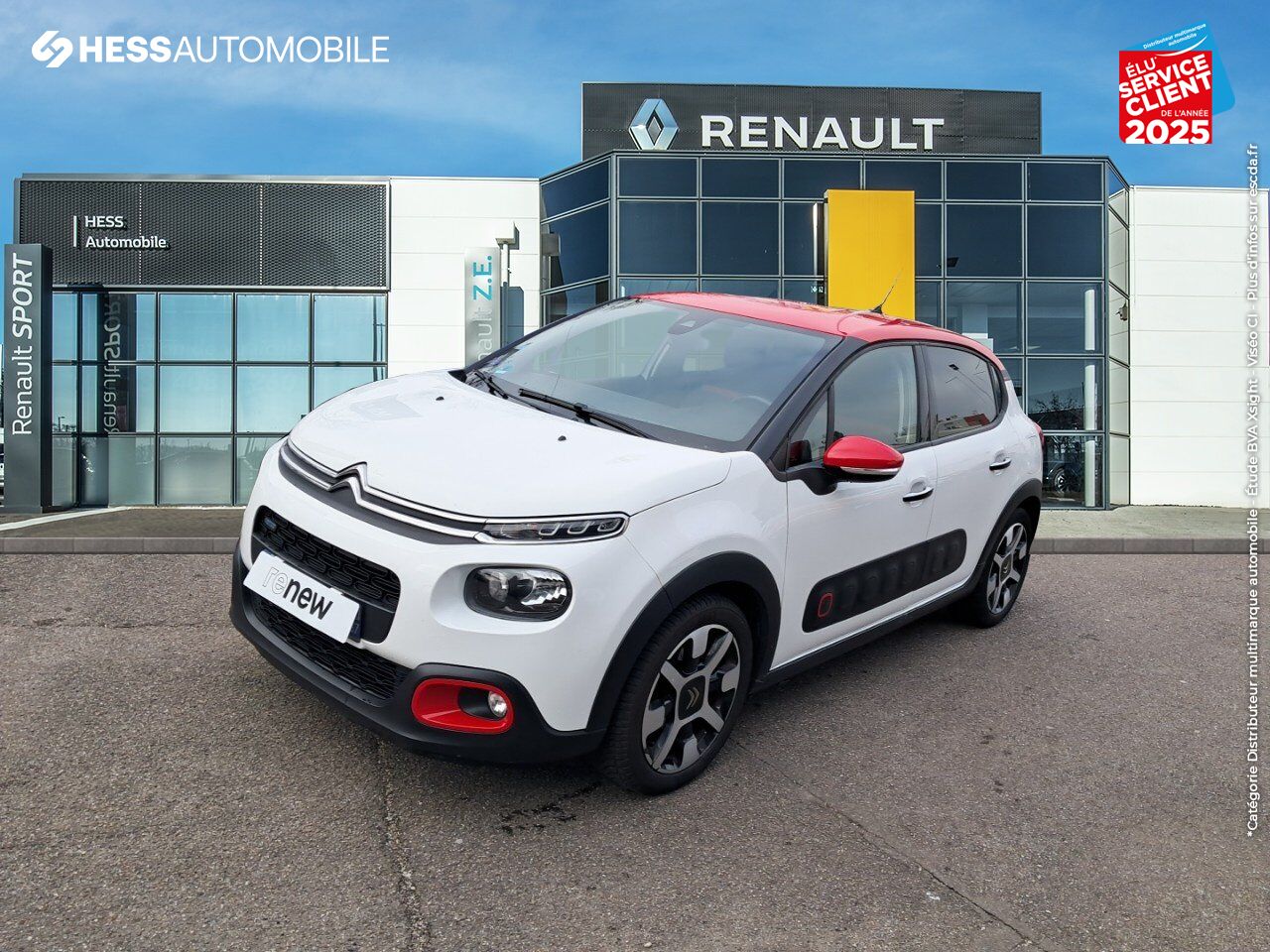 Véhicule d'occasion CITROEN C3 PURETECH 110CH SHINE S/S RADAR AR chez Toyota Thionville