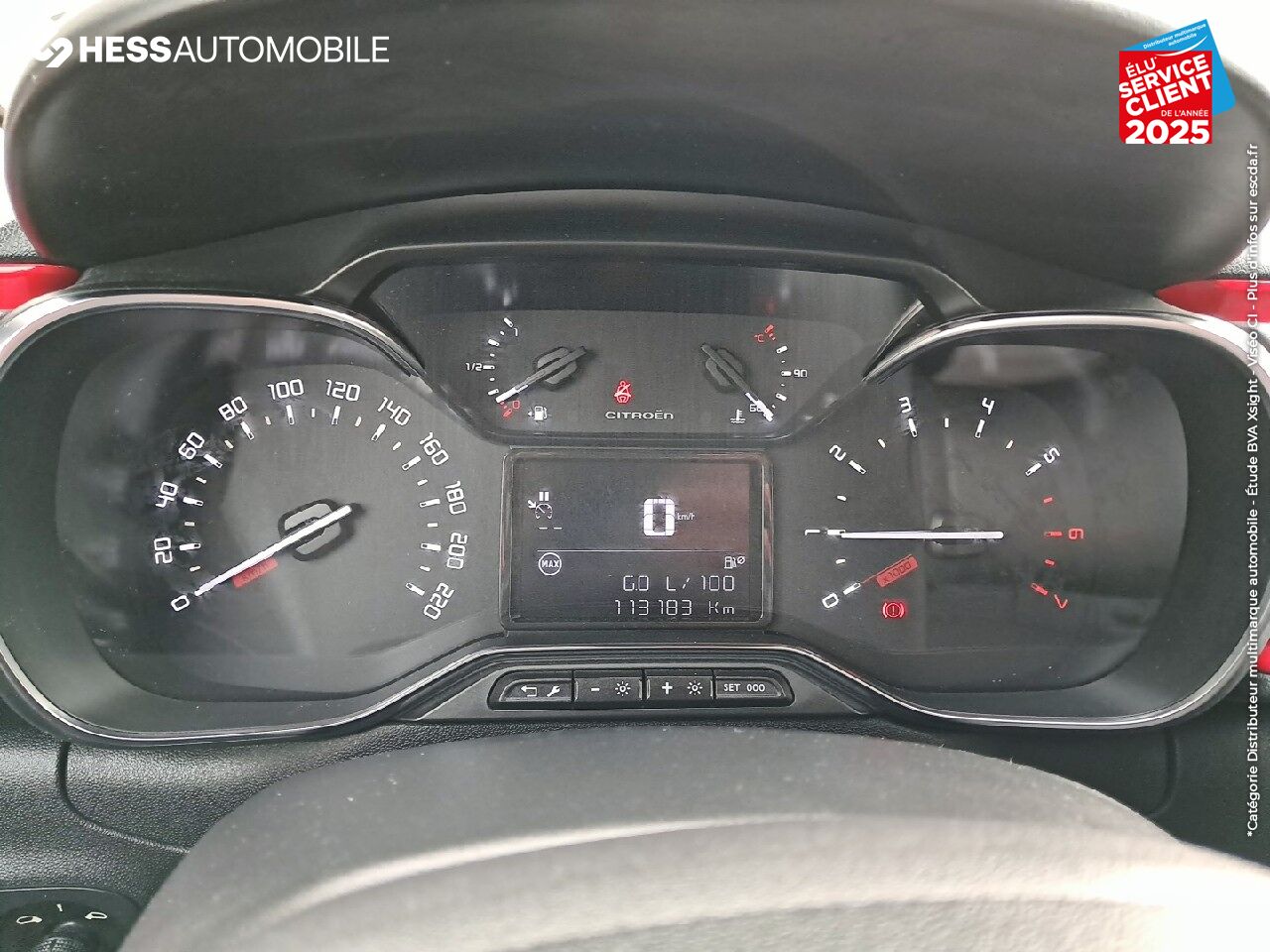 Véhicule d'occasion CITROEN C3 PURETECH 110CH SHINE S/S RADAR AR chez Toyota Thionville