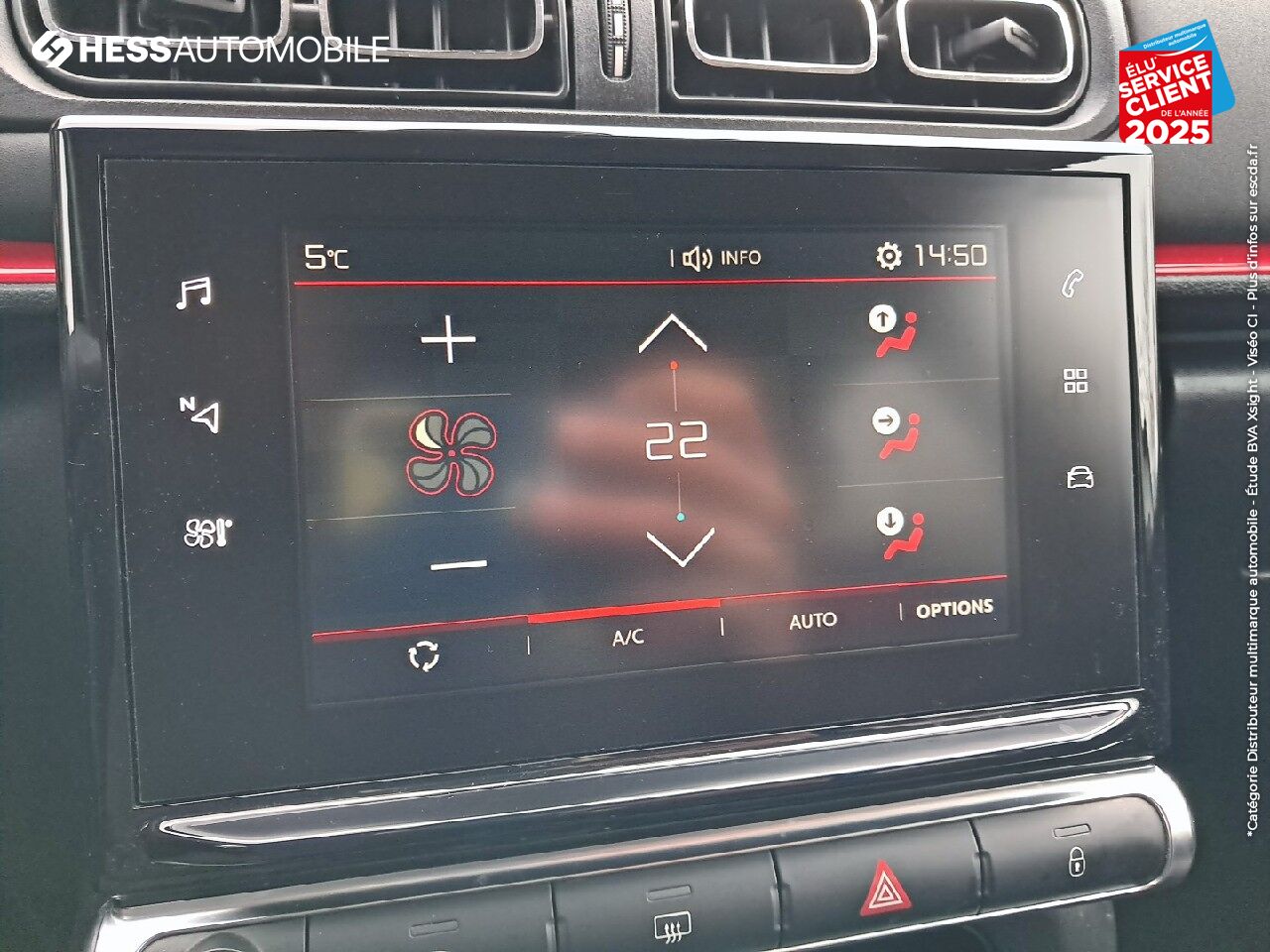 Véhicule d'occasion CITROEN C3 PURETECH 110CH SHINE S/S RADAR AR chez Toyota Thionville