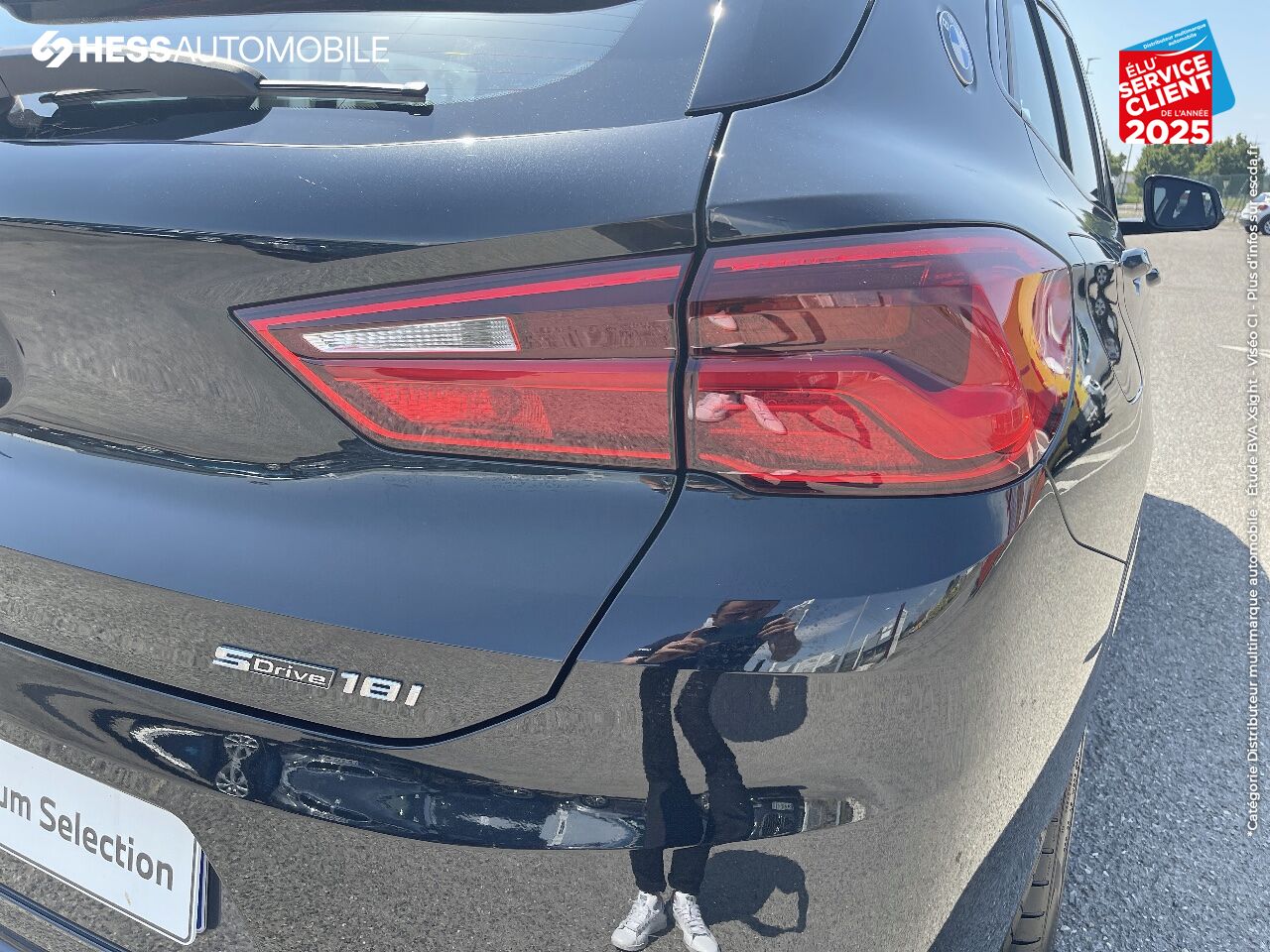 Véhicule d'occasion BMW X2 SDRIVE18IA 140CH M SPORT DKG7 EURO6D-T 129G SIEGE CHAUF HUD GPS CAMERA HARMAN KARODON chez BMW Mulhouse