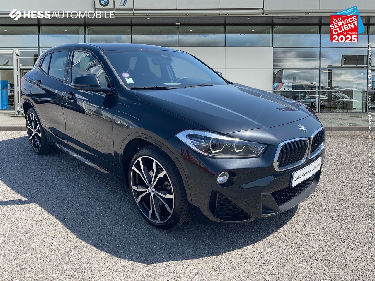 Véhicule d'occasion BMW X2 SDRIVE18IA 140CH M SPORT DKG7 EURO6D-T 129G SIEGE CHAUF HUD GPS CAMERA HARMAN KARODON chez BMW Mulhouse
