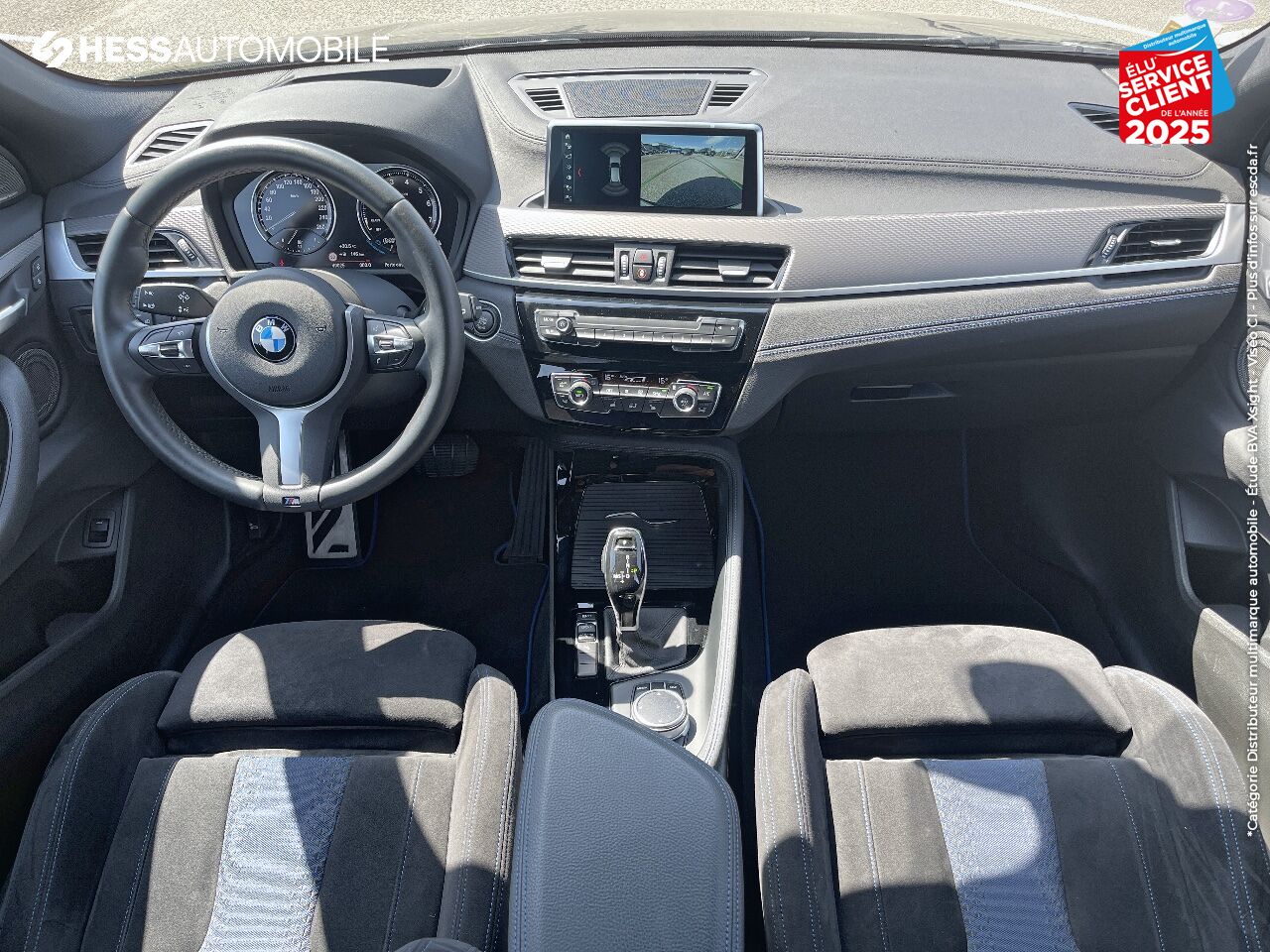 Véhicule d'occasion BMW X2 SDRIVE18IA 140CH M SPORT DKG7 EURO6D-T 129G SIEGE CHAUF HUD GPS CAMERA HARMAN KARODON chez BMW Mulhouse