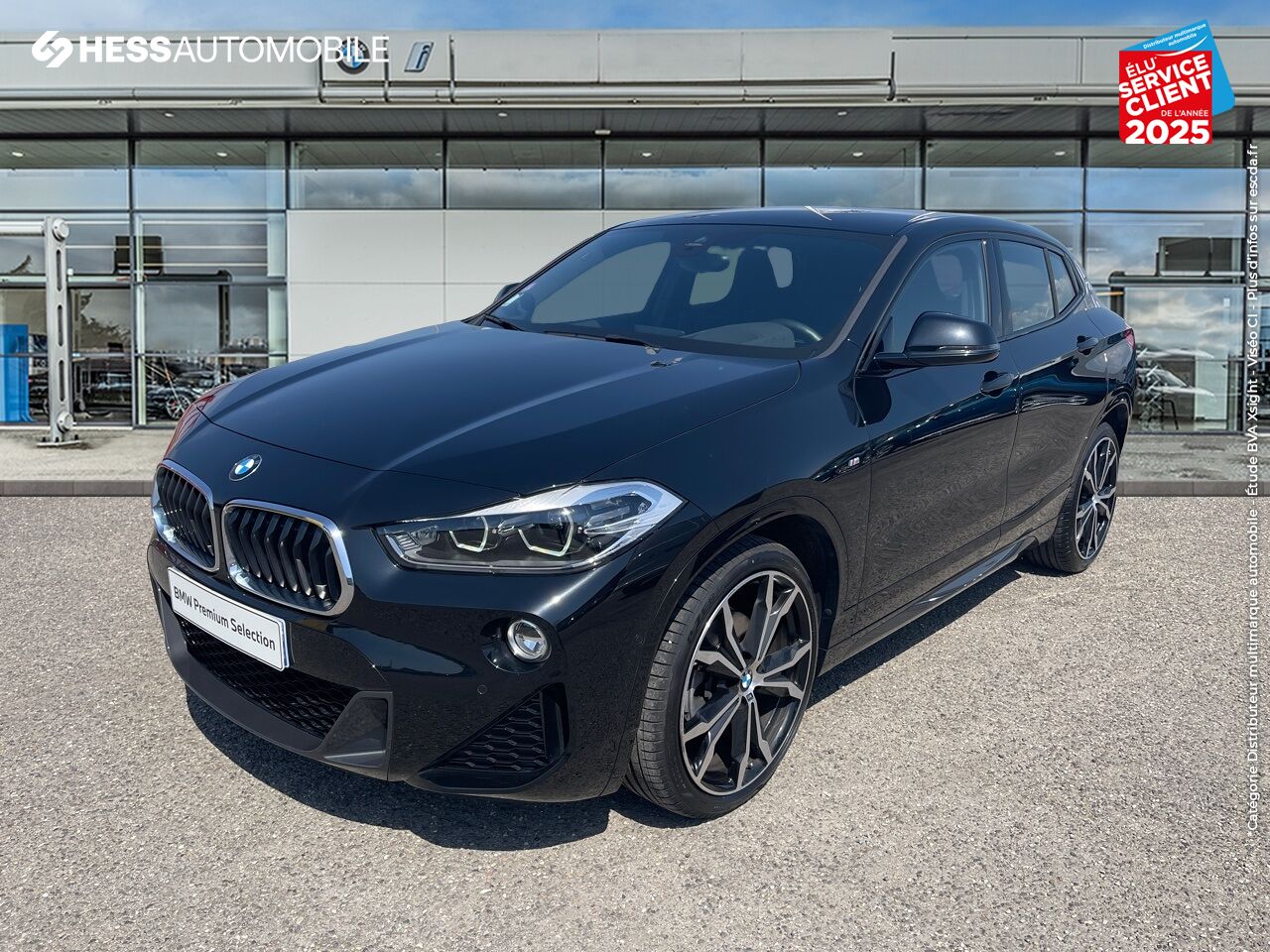 Véhicule d'occasion BMW X2 SDRIVE18IA 140CH M SPORT DKG7 EURO6D-T 129G SIEGE CHAUF HUD GPS CAMERA HARMAN KARODON chez BMW Mulhouse