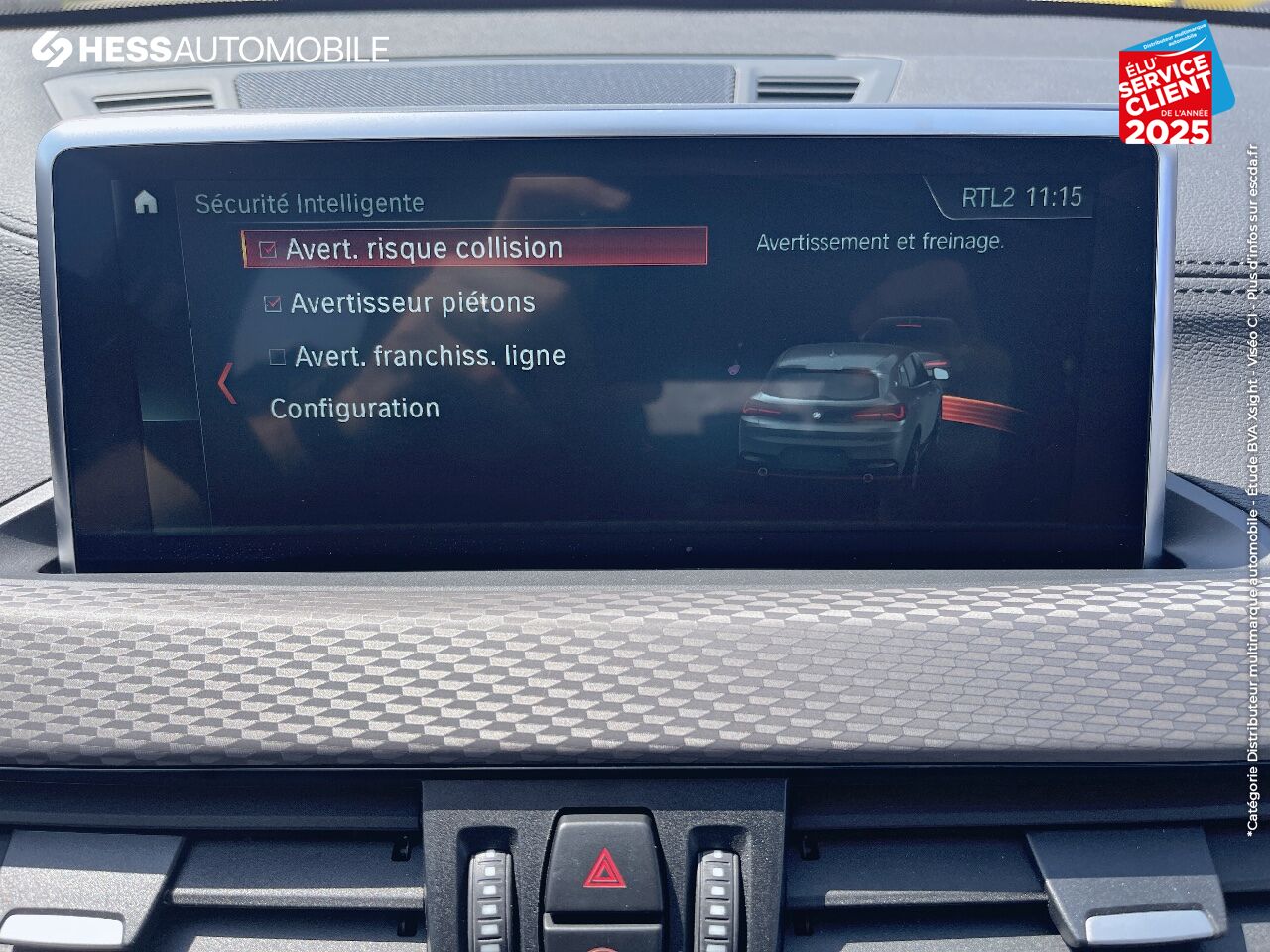 Véhicule d'occasion BMW X2 SDRIVE18IA 140CH M SPORT DKG7 EURO6D-T 129G SIEGE CHAUF HUD GPS CAMERA HARMAN KARODON chez BMW Mulhouse