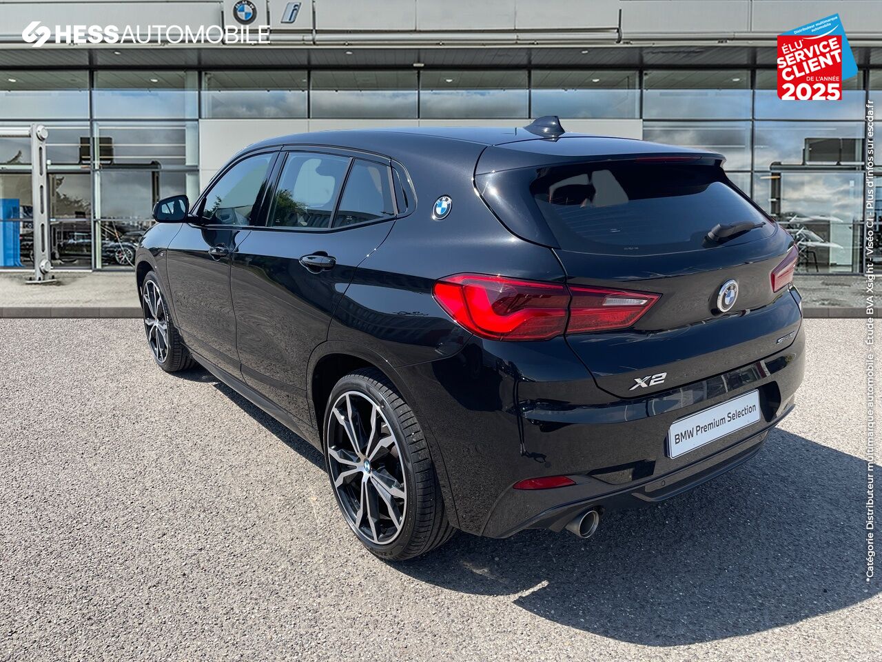 Véhicule d'occasion BMW X2 SDRIVE18IA 140CH M SPORT DKG7 EURO6D-T 129G SIEGE CHAUF HUD GPS CAMERA HARMAN KARODON chez BMW Mulhouse