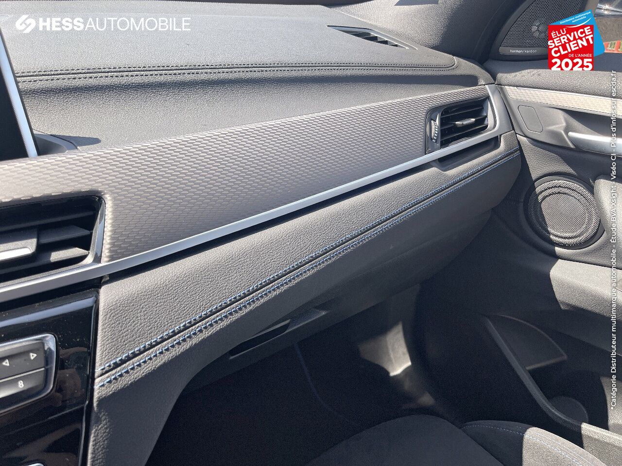 Véhicule d'occasion BMW X2 SDRIVE18IA 140CH M SPORT DKG7 EURO6D-T 129G SIEGE CHAUF HUD GPS CAMERA HARMAN KARODON chez BMW Mulhouse