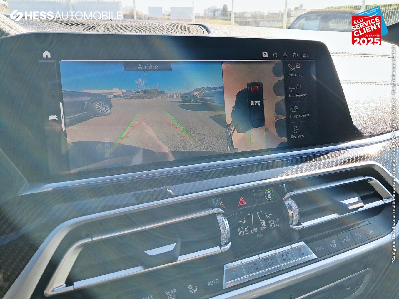 Véhicule d'occasion BMW X6 XDRIVE 30DA 265CH M SPORT TOUVRANT SIEGES CHAUF/CUIR GPS CAMERA ATTELAGE H/KARDON chez BMW Besançon