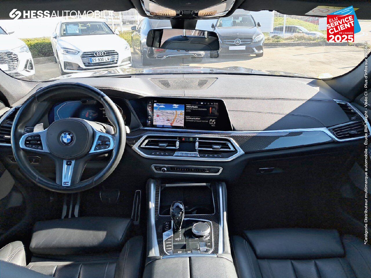 Véhicule d'occasion BMW X6 XDRIVE 30DA 265CH M SPORT TOUVRANT SIEGES CHAUF/CUIR GPS CAMERA ATTELAGE H/KARDON chez BMW Besançon