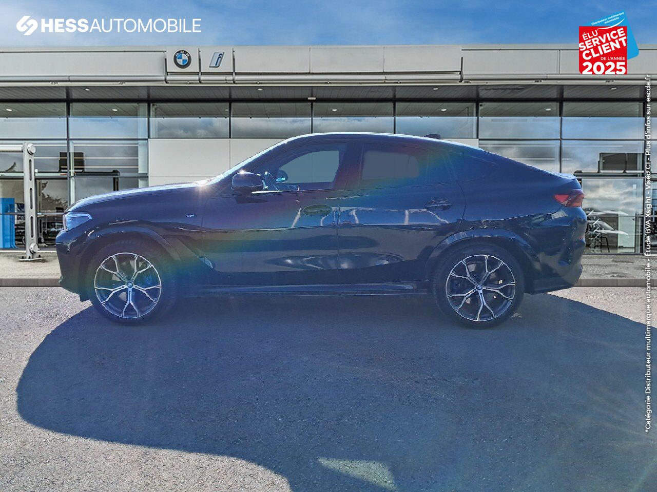 Véhicule d'occasion BMW X6 XDRIVE 30DA 265CH M SPORT TOUVRANT SIEGES CHAUF/CUIR GPS CAMERA ATTELAGE H/KARDON chez BMW Besançon