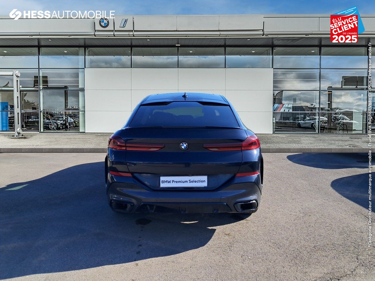 Véhicule d'occasion BMW X6 XDRIVE 30DA 265CH M SPORT TOUVRANT SIEGES CHAUF/CUIR GPS CAMERA ATTELAGE H/KARDON chez BMW Besançon