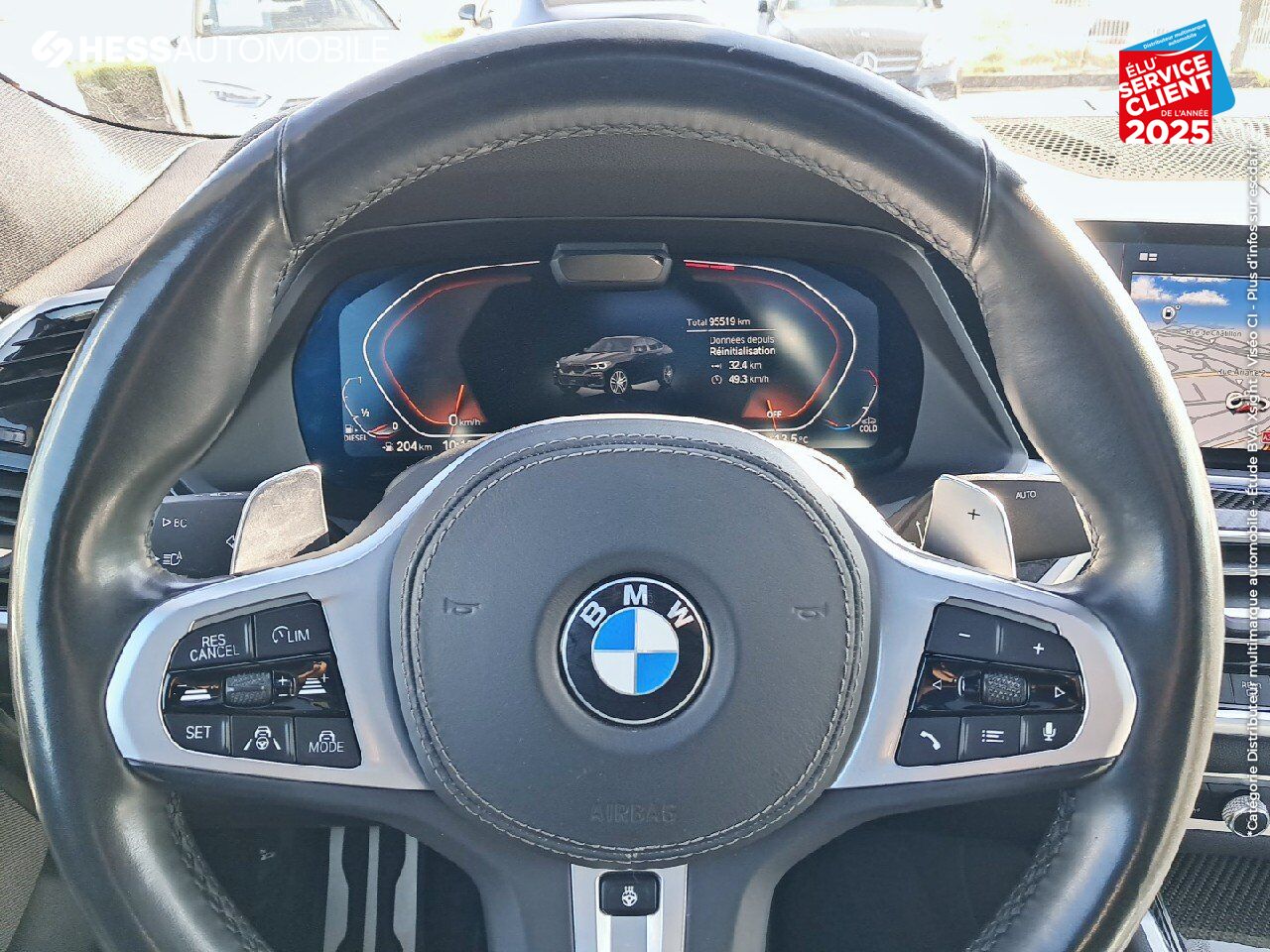 Véhicule d'occasion BMW X6 XDRIVE 30DA 265CH M SPORT TOUVRANT SIEGES CHAUF/CUIR GPS CAMERA ATTELAGE H/KARDON chez BMW Besançon