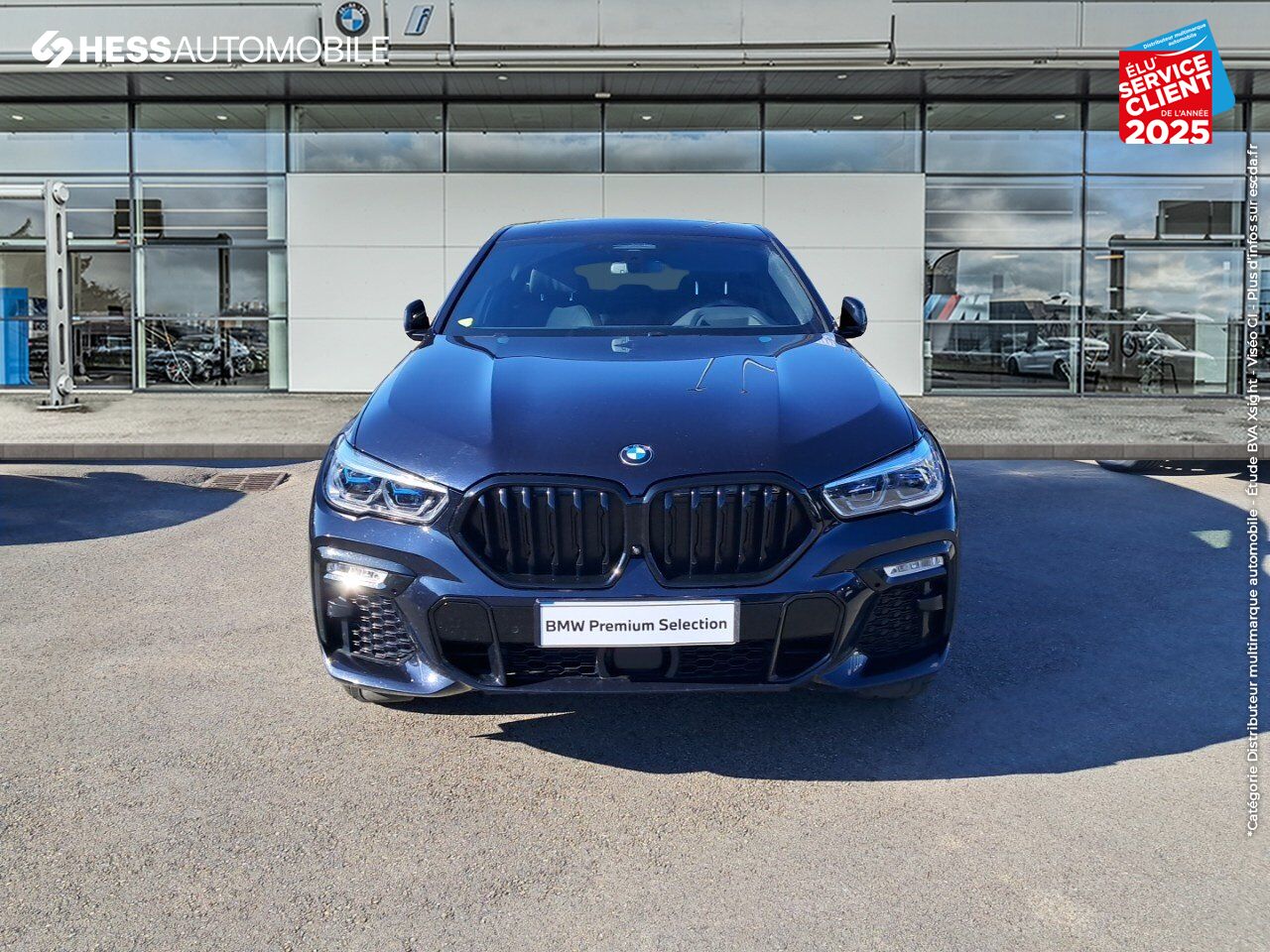 Véhicule d'occasion BMW X6 XDRIVE 30DA 265CH M SPORT TOUVRANT SIEGES CHAUF/CUIR GPS CAMERA ATTELAGE H/KARDON chez BMW Besançon