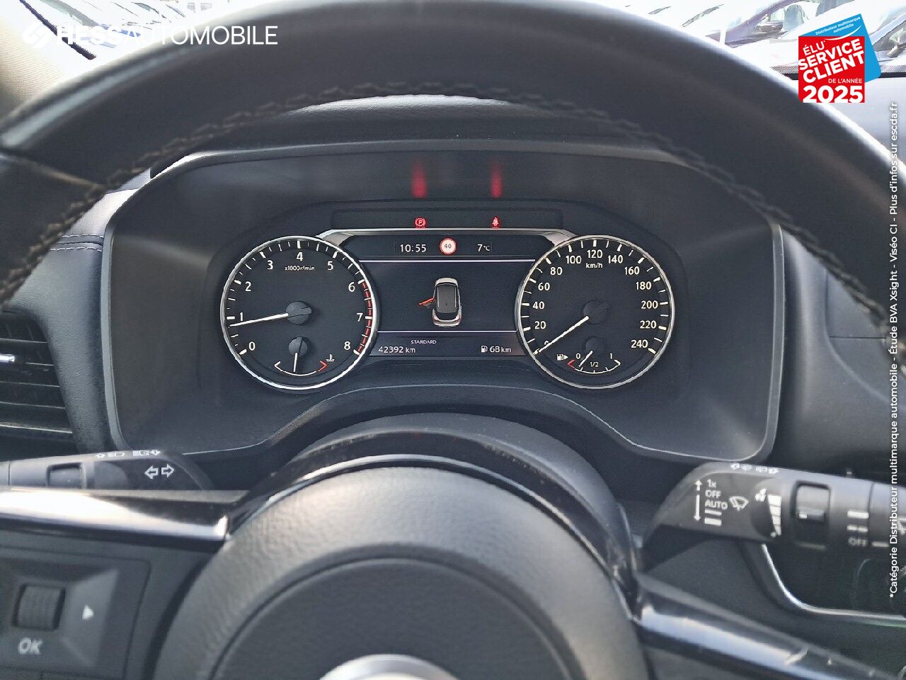 Véhicule d'occasion NISSAN QASHQAI 1.3 MILD HYBRID 140CH BUSINESS EDITION 2022 chez Toyota Saint Dizier