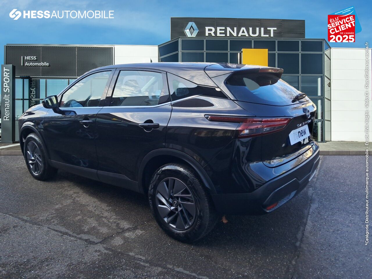 Véhicule d'occasion NISSAN QASHQAI 1.3 MILD HYBRID 140CH BUSINESS EDITION 2022 chez Toyota Saint Dizier