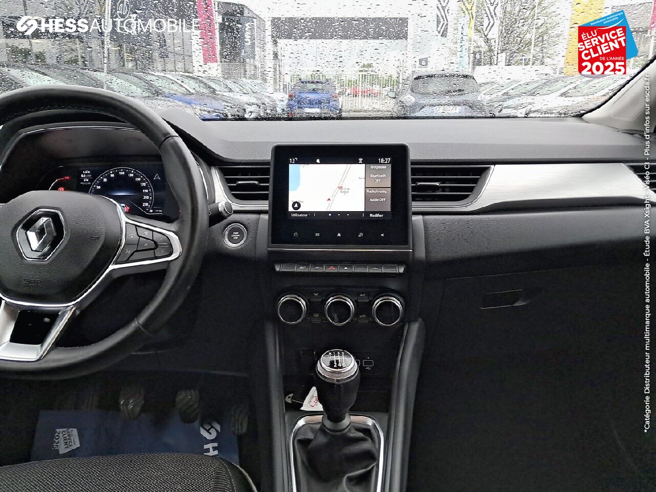 Véhicule d'occasion RENAULT CAPTUR 1.3 TCE 140CH FAP INTENS -21 chez Renault Sélestat