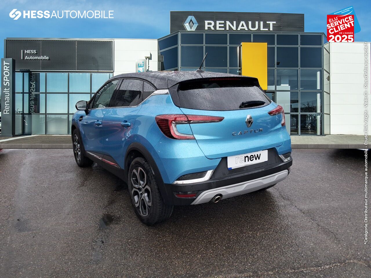 Véhicule d'occasion RENAULT CAPTUR 1.3 TCE 140CH FAP INTENS -21 chez Renault Sélestat