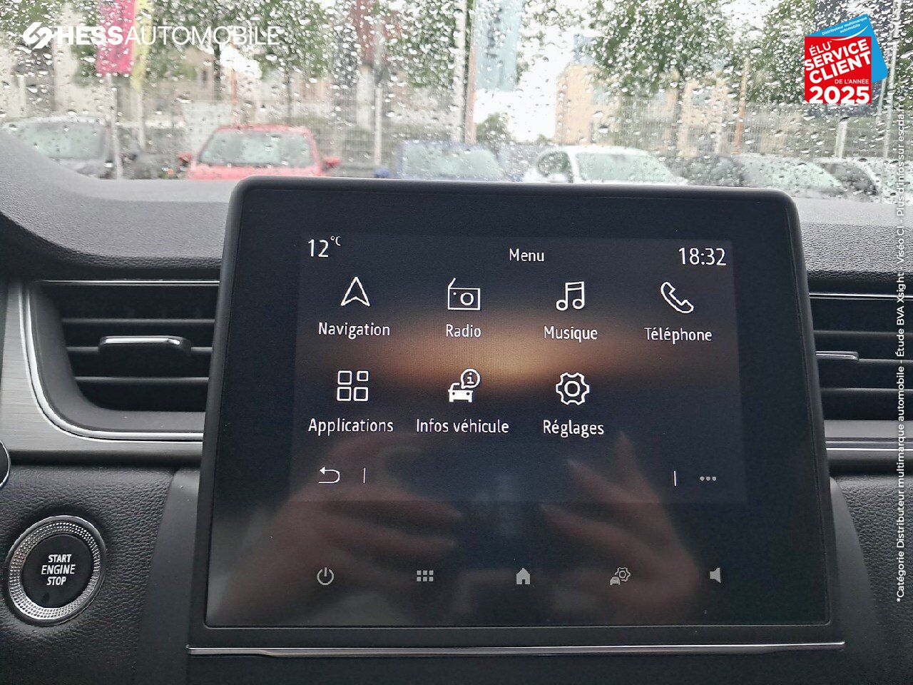 Véhicule d'occasion RENAULT CAPTUR 1.3 TCE 140CH FAP INTENS -21 chez Renault Sélestat