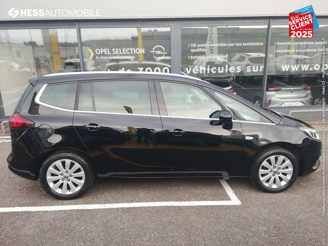 Véhicule d'occasion OPEL ZAFIRA 1.4 TURBO 140CH INNOVATION BVA6 GPS CAMERA SIEGE/VOLANT CHAUFFANT chez Opel Thionville