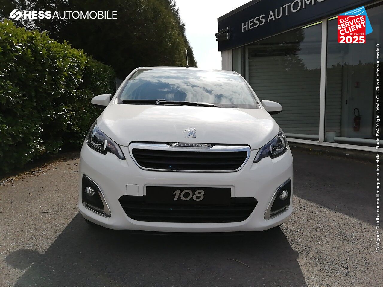 Véhicule d'occasion PEUGEOT 108 VTI 72 ALLURE S/S 4CV 5P chez Peugeot Hirson