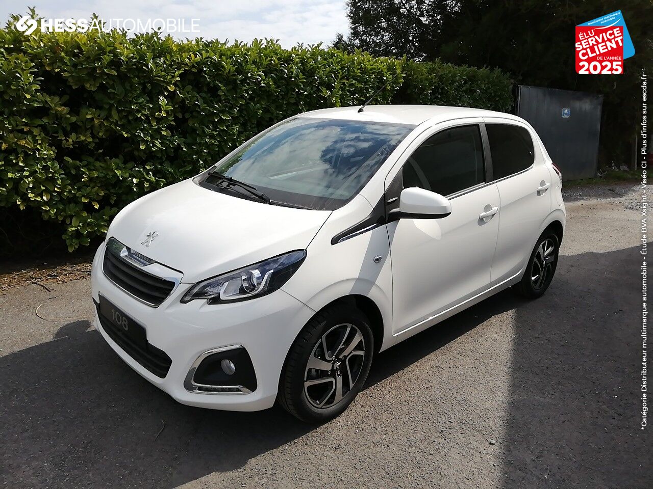 Véhicule d'occasion PEUGEOT 108 VTI 72 ALLURE S/S 4CV 5P chez Peugeot Hirson