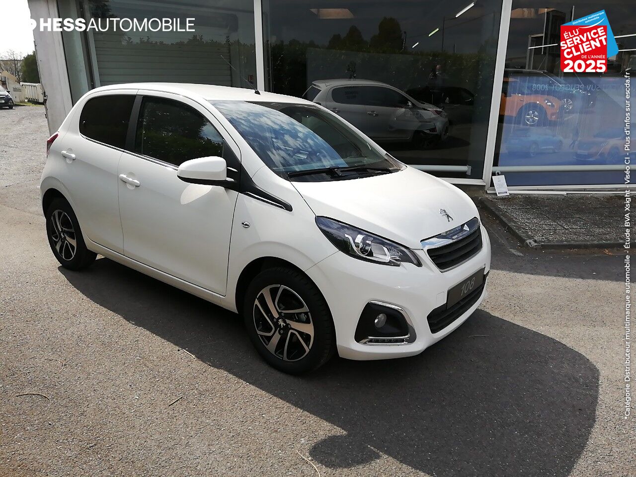 Véhicule d'occasion PEUGEOT 108 VTI 72 ALLURE S/S 4CV 5P chez Peugeot Hirson