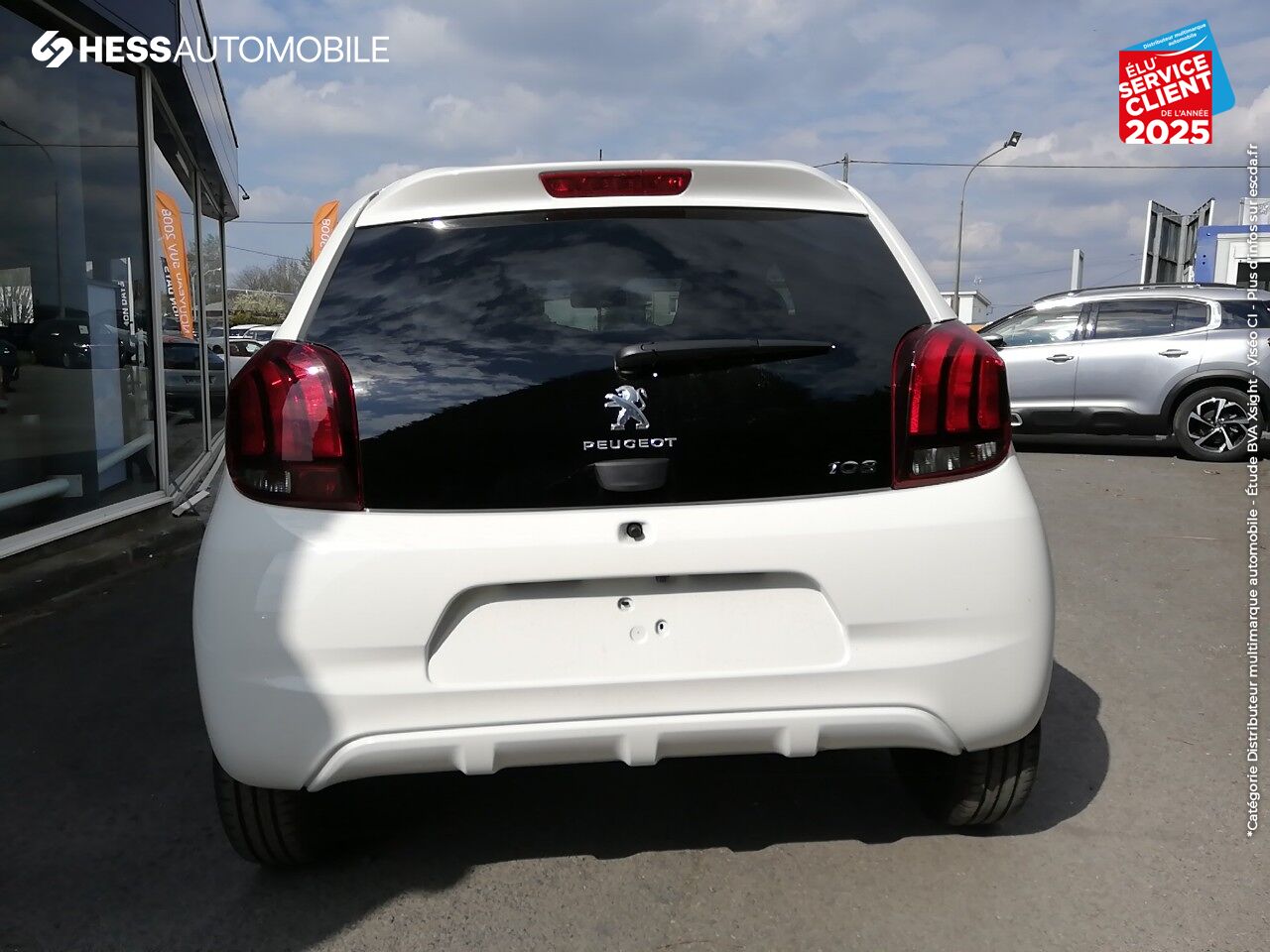 Véhicule d'occasion PEUGEOT 108 VTI 72 ALLURE S/S 4CV 5P chez Peugeot Hirson