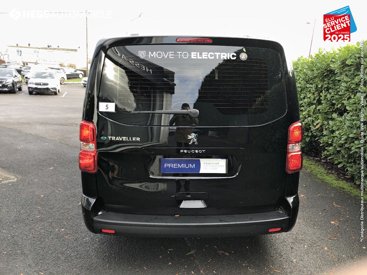 Véhicule d'occasion PEUGEOT TRAVELLER ELECTRIQUE 136CH 100KW BATTERIE 75KWH LONG BUSINESS 7 PLACES chez Peugeot Hirson