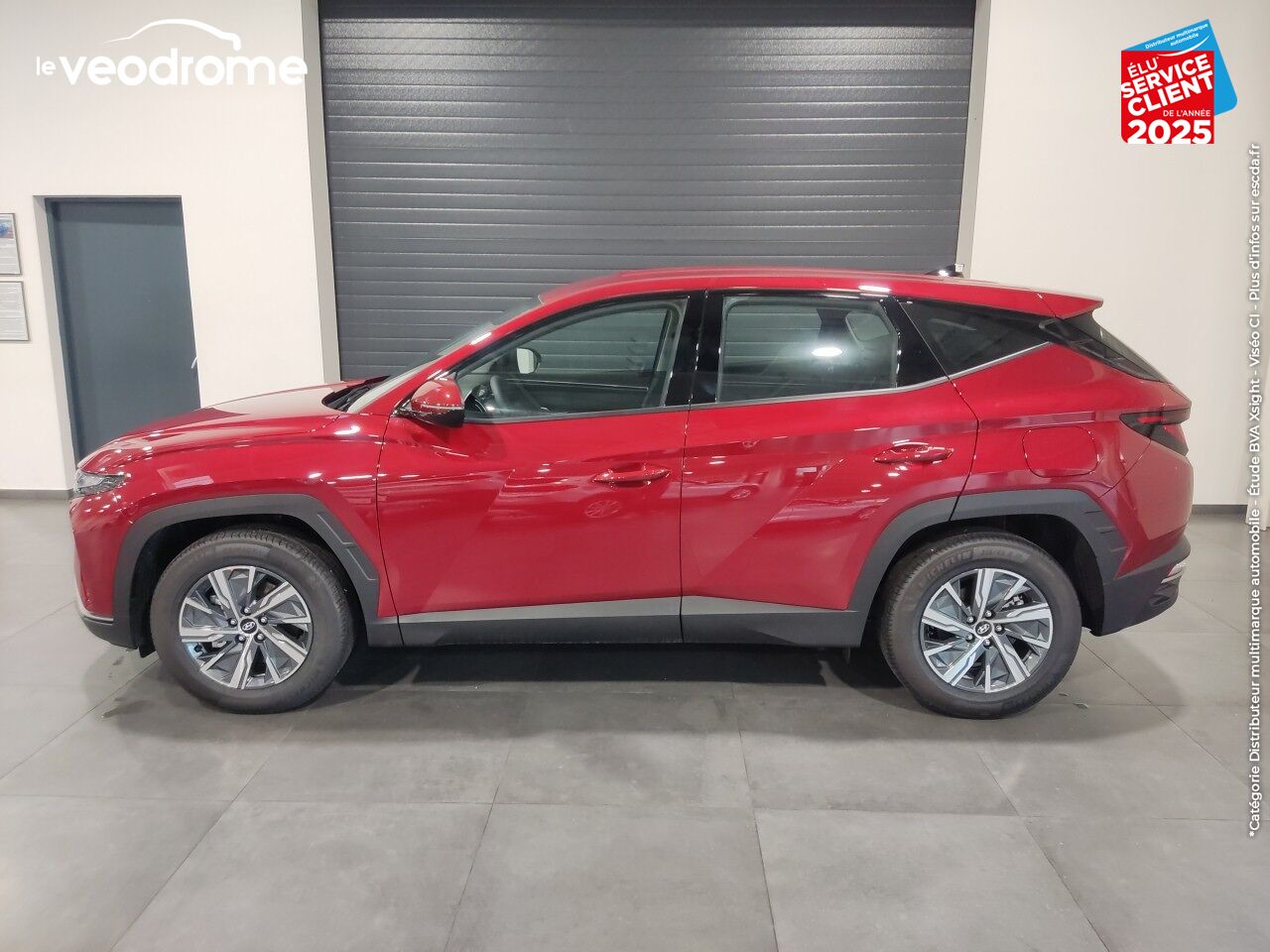 Véhicule d'occasion HYUNDAI TUCSON 1.6 T-GDI 150CH INTUITIVE IBVM6 APPLE CARPLAY/ANDROID AUTO CAMERA JA17 chez Le Veodrome