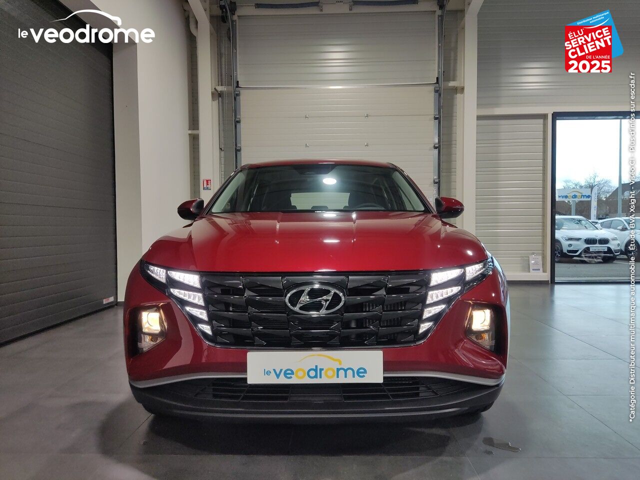 Véhicule d'occasion HYUNDAI TUCSON 1.6 T-GDI 150CH INTUITIVE IBVM6 APPLE CARPLAY/ANDROID AUTO CAMERA JA17 chez Le Veodrome