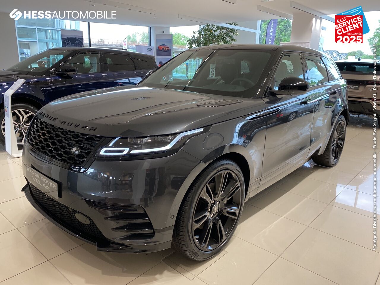 Véhicule d'occasion LAND-ROVER RANGE ROVER VELAR 3.0D V6 300CH R-DYNAMIC SE AWD BVA chez Land Rover Strasbourg