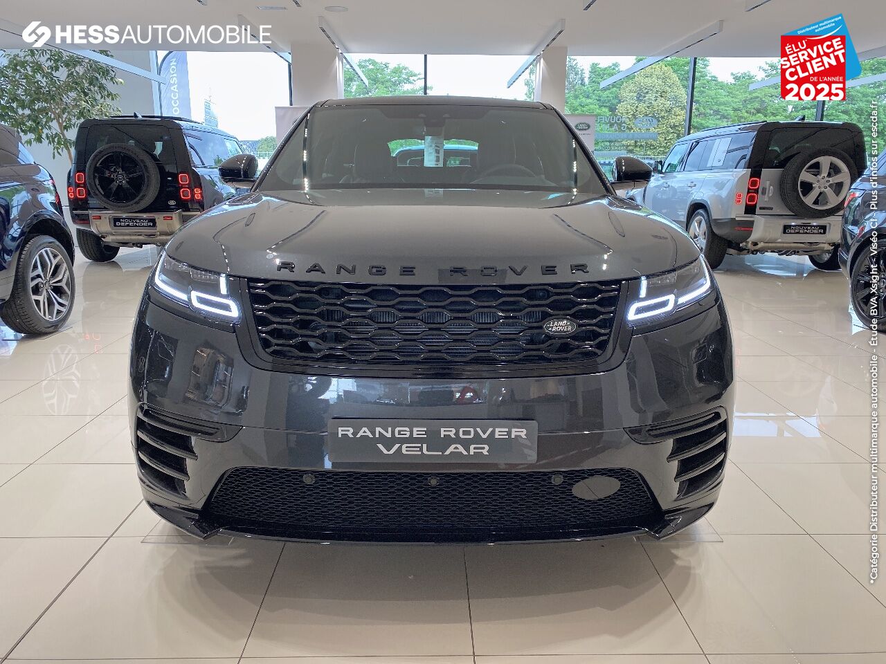 Véhicule d'occasion LAND-ROVER RANGE ROVER VELAR 3.0D V6 300CH R-DYNAMIC SE AWD BVA chez Land Rover Strasbourg