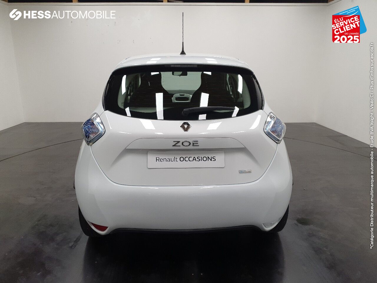 Véhicule d'occasion RENAULT ZOE CITY CHARGE NORMALE R90 chez Renault Strasbourg