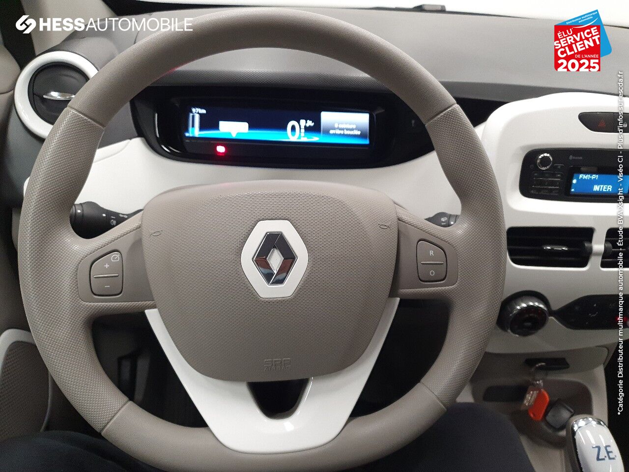 Véhicule d'occasion RENAULT ZOE CITY CHARGE NORMALE R90 chez Renault Strasbourg