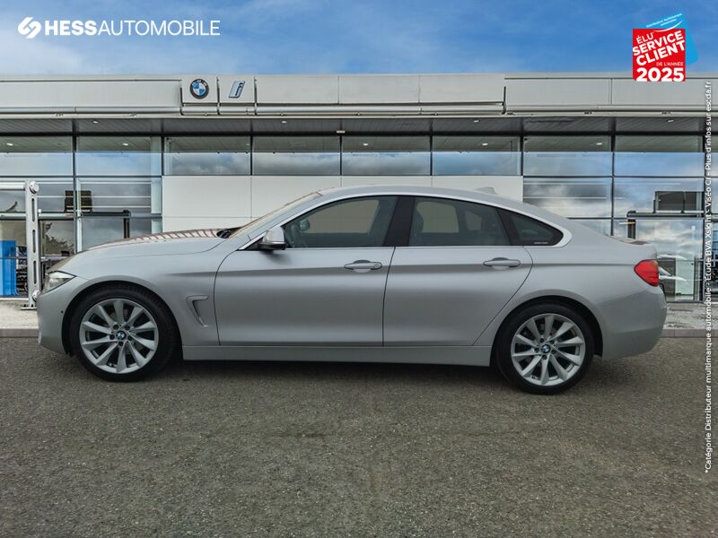 Véhicule d'occasion BMW SERIE 4 GRAN COUPE 420DA 190CH TECHNO DESIGN CUIR GPS CAMERA HUD chez BMW Mulhouse