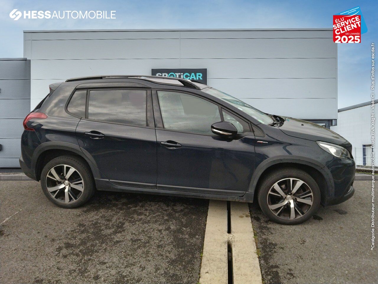 Véhicule d'occasion PEUGEOT 2008 1.2 PURETECH 130CH E6.C GT LINE S/S GPS CAMERA chez Peugeot Reims