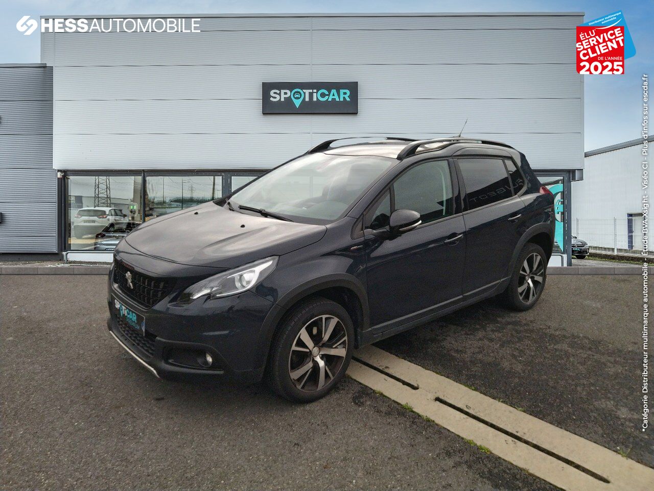 Véhicule d'occasion PEUGEOT 2008 1.2 PURETECH 130CH E6.C GT LINE S/S GPS CAMERA chez Peugeot Reims