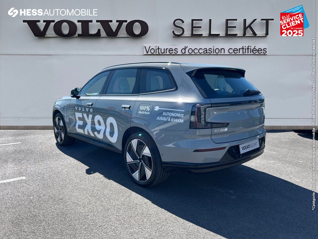 Véhicule neuf VOLVO EX90 RECHARGE TWIN PERFORMANCE 517CH ULTRA chez Volvo Reims