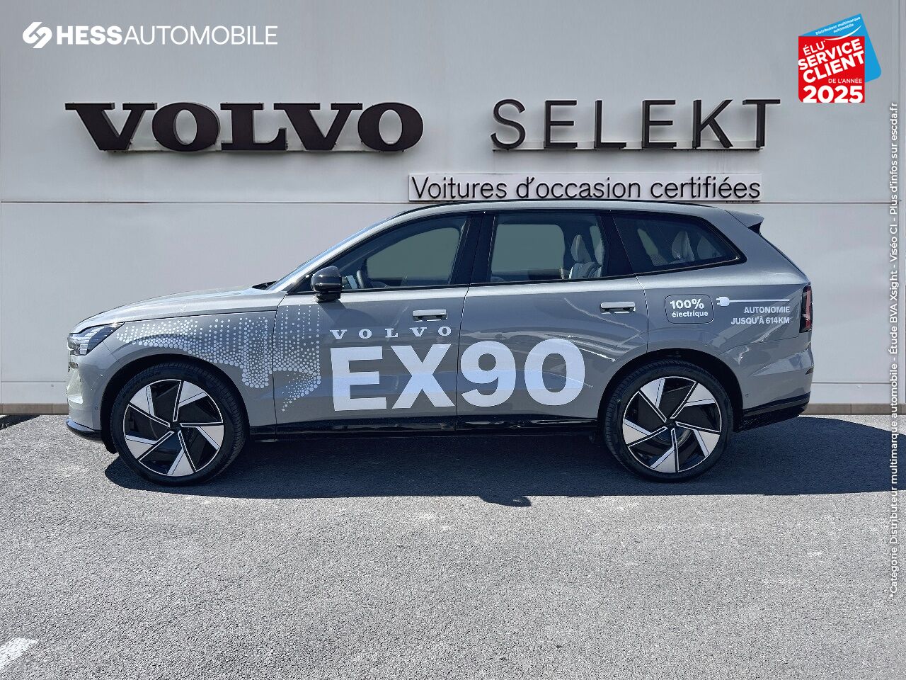 Véhicule neuf VOLVO EX90 RECHARGE TWIN PERFORMANCE 517CH ULTRA chez Volvo Reims