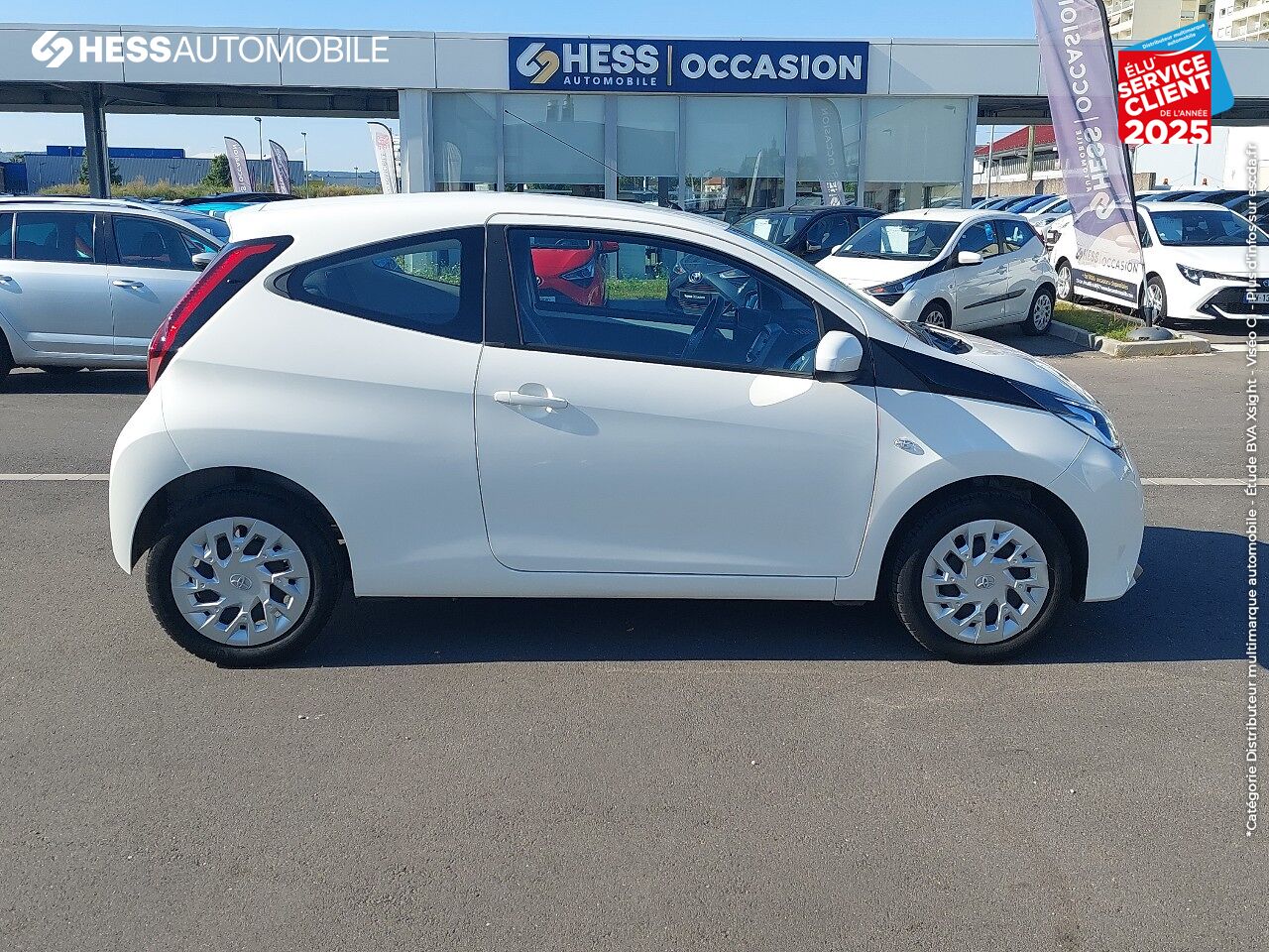 Véhicule d'occasion TOYOTA AYGO 1.0 VVT-I 69CH X-PLAY 3P CAMERA chez Toyota Metz