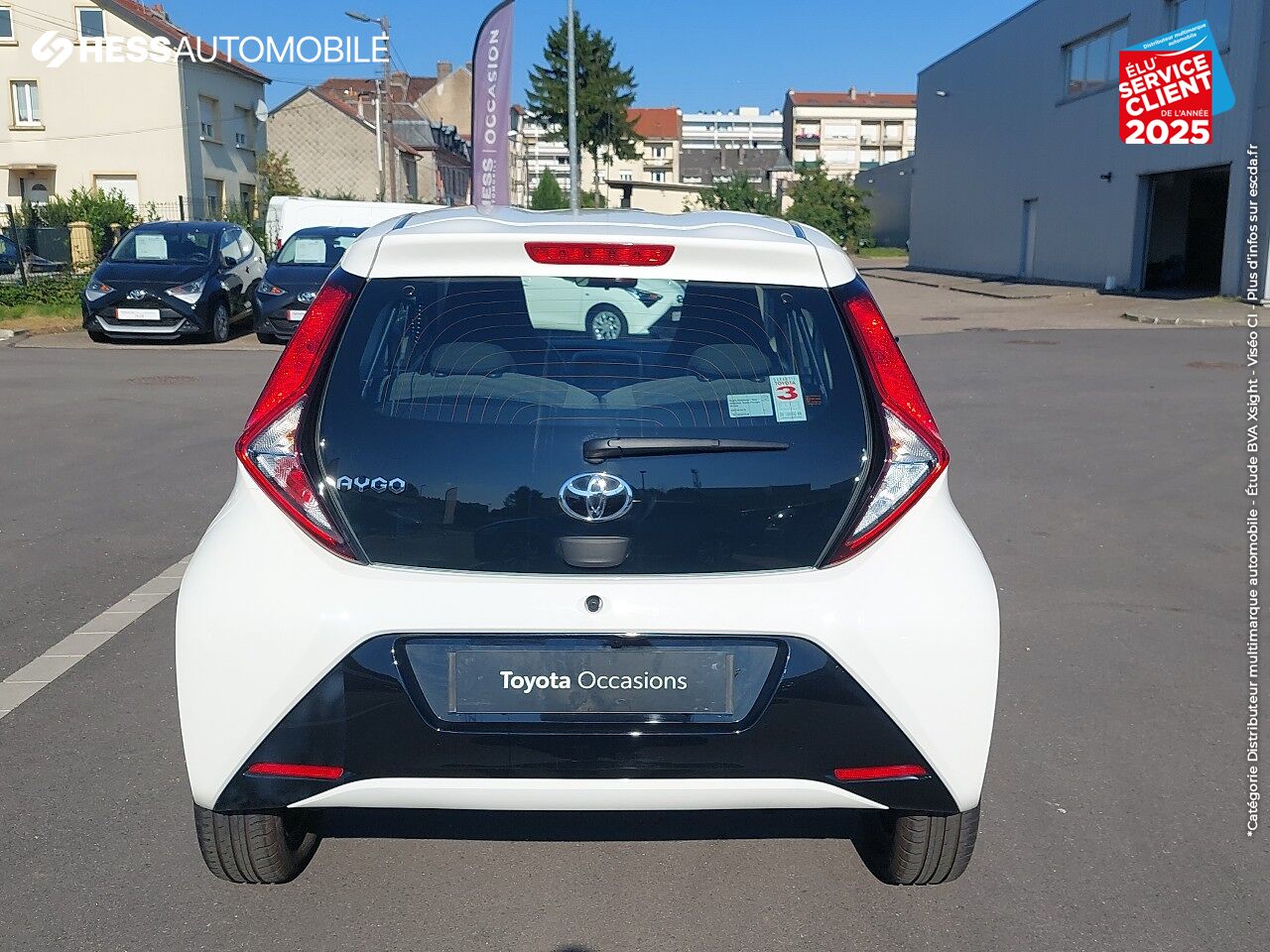 Véhicule d'occasion TOYOTA AYGO 1.0 VVT-I 69CH X-PLAY 3P CAMERA chez Toyota Metz