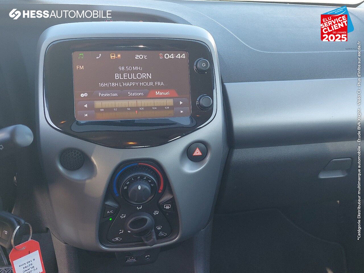 Véhicule d'occasion TOYOTA AYGO 1.0 VVT-I 69CH X-PLAY 3P CAMERA chez Toyota Metz