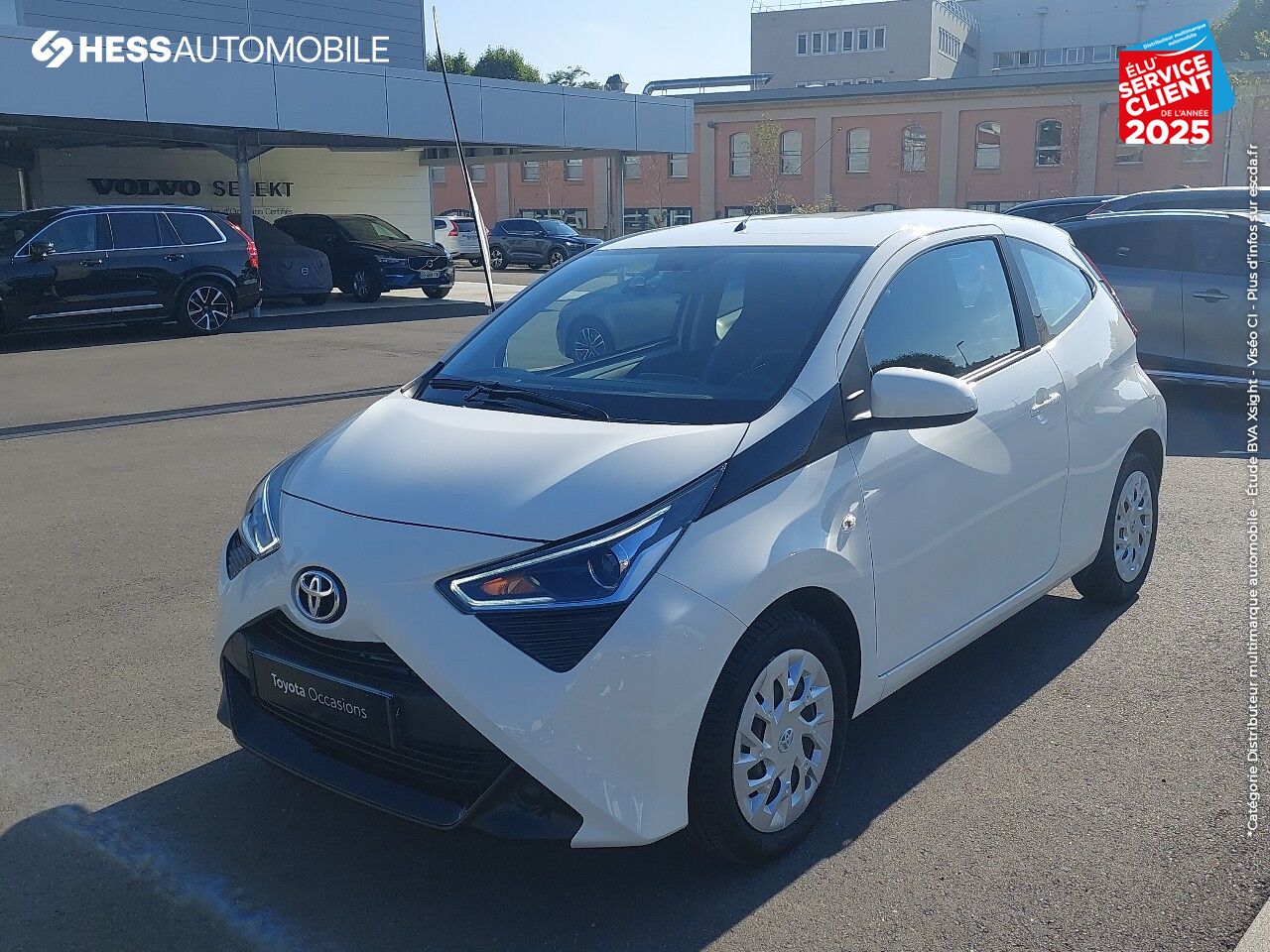 Véhicule d'occasion TOYOTA AYGO 1.0 VVT-I 69CH X-PLAY 3P CAMERA chez Toyota Metz