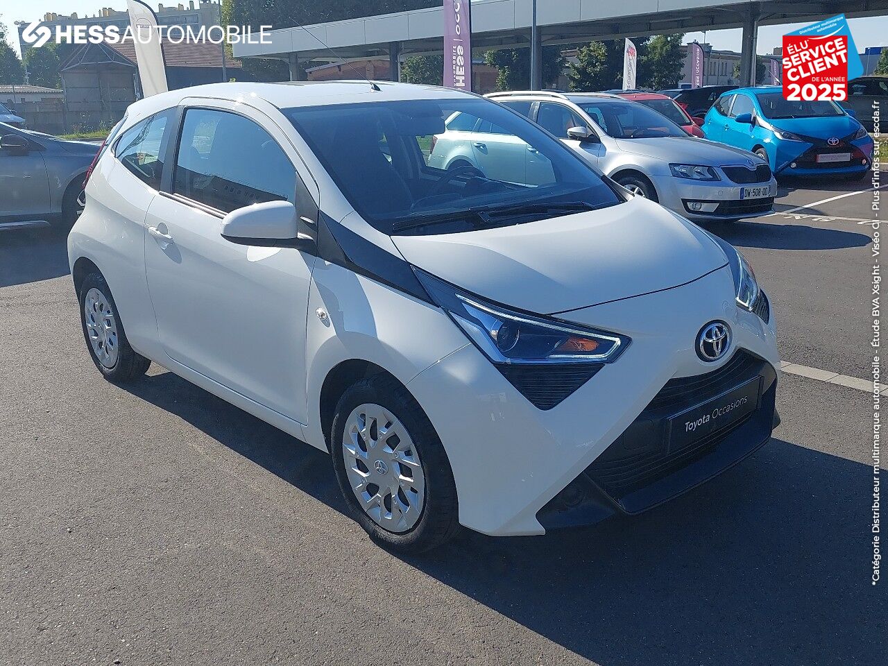 Véhicule d'occasion TOYOTA AYGO 1.0 VVT-I 69CH X-PLAY 3P CAMERA chez Toyota Metz