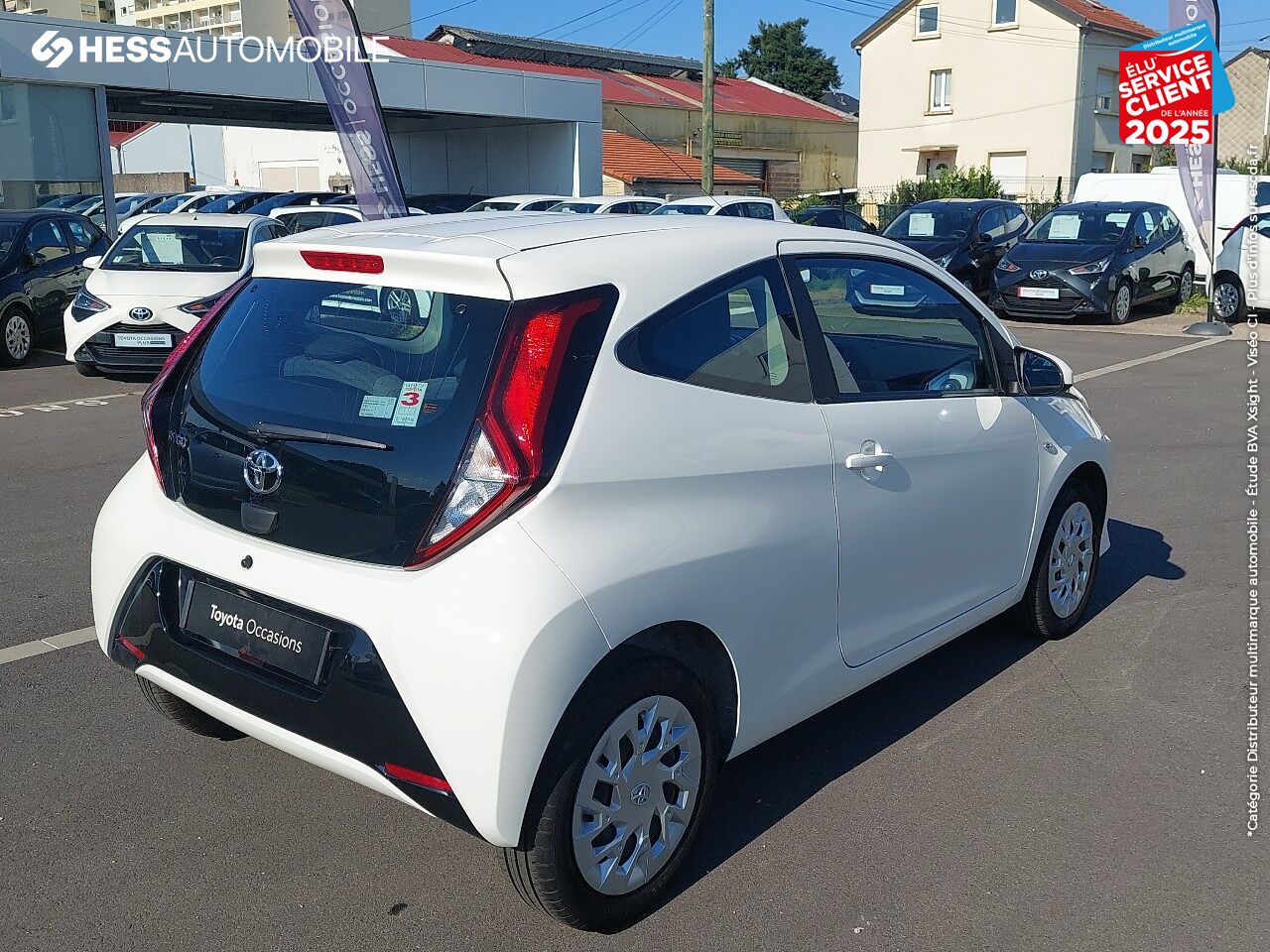 Véhicule d'occasion TOYOTA AYGO 1.0 VVT-I 69CH X-PLAY 3P CAMERA chez Toyota Metz