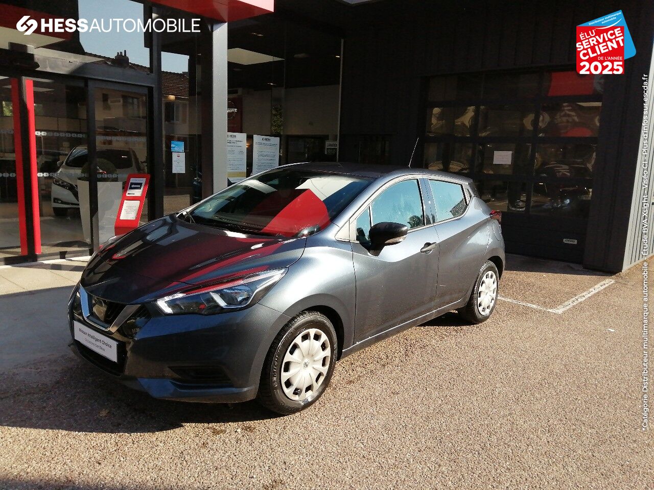 Véhicule d'occasion NISSAN MICRA 1.0 IG 71CH VISIA PACK 2018 BLUETOOTH chez Nissan Metz
