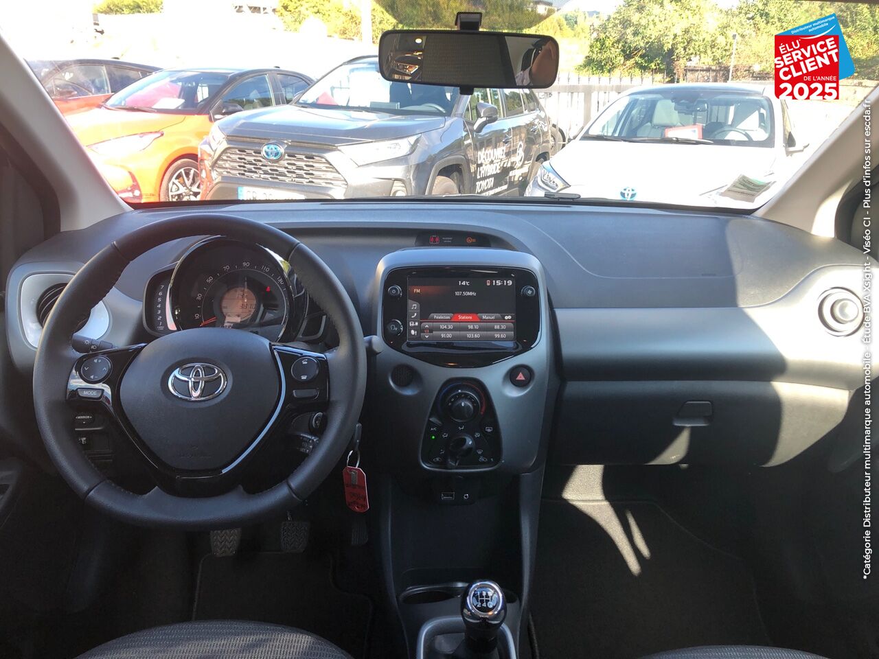 Véhicule d'occasion TOYOTA AYGO 1.0 VVT-I 72CH X-PLAY 5P chez Toyota Metz